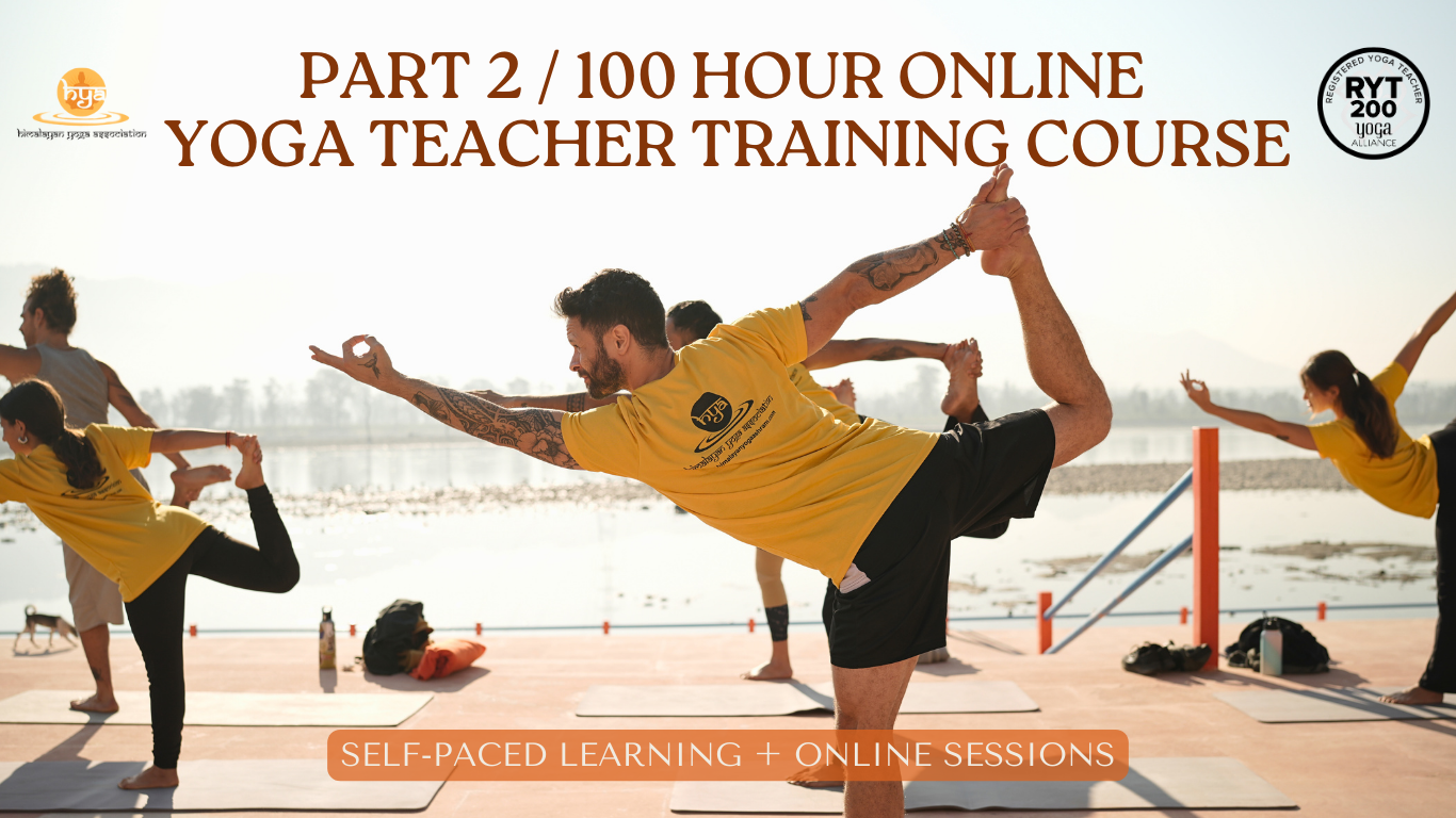 Online 100 Hour Yoga Teacher Training in Rishikesh, India / (2nd Part)